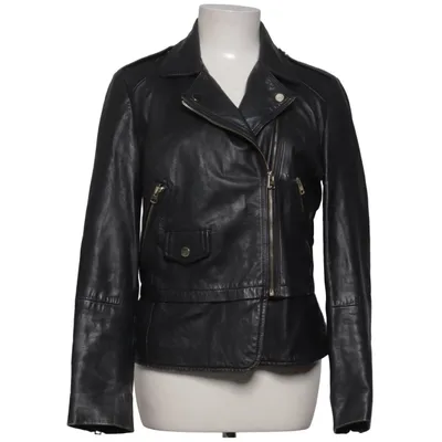 Bikerjack (Zwart) van Mango Leer