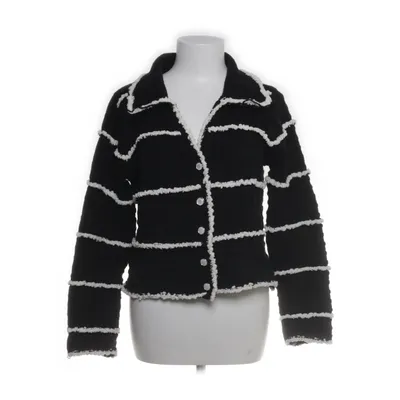 Cardigan (Sort, Hvid) fra Cider Akryl, Nylon, Polyester, Viscose