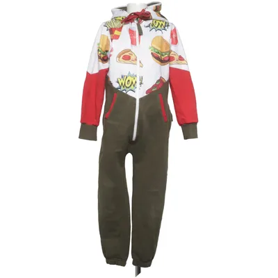 Onesie (Wit, Groen, Rood) van Oneswe Katoen, Polyester