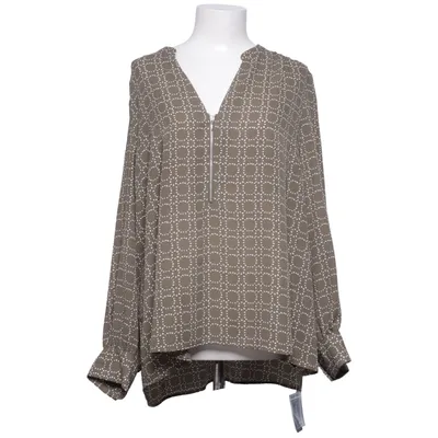 Blouse (Brown, White) from Dunnes Polyester
