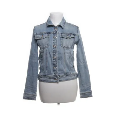 Jeansjacka (Blå) från Zara Basic Z1975 Denim Bomull, Elastan