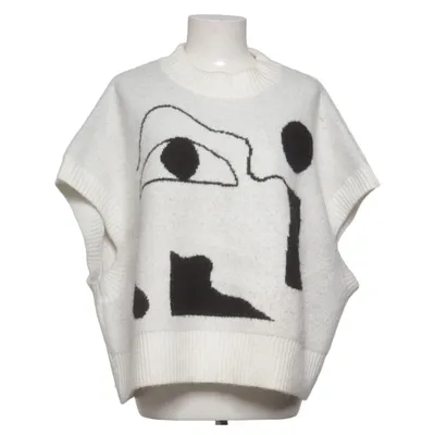 Slipover (Vit, Svart) från Monki Polyester, Akryl, Ull, Elastan