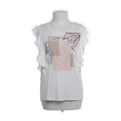 Top (White) from Cream Elastane, Viscose