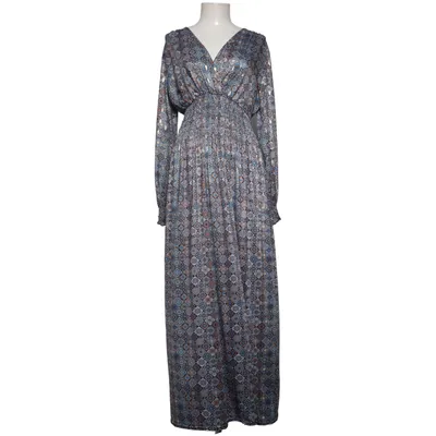 Maxikleid (Blau, Mehrfarbig) von Leana Mode Elasthan, Polyester