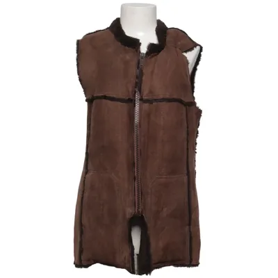 Leather vest (Brown) from Albackens Leather