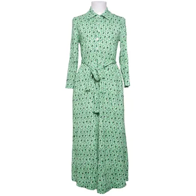 Robe longue (Vert, Blanc) de Pure Female Élasthane, Viscose