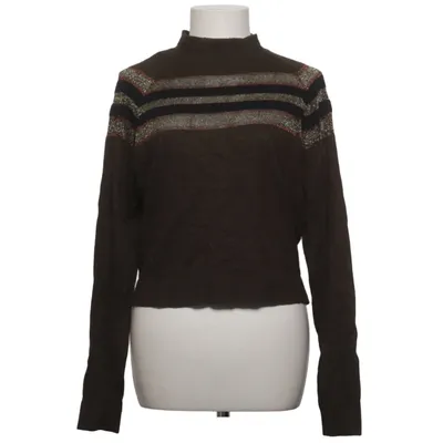 Trui (Bruin, Meerkleurig) van Cooperative Metallvezel, Polyamide, Polyester, Viscose, Wol