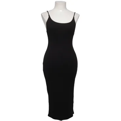 Robe (Noir) de H&M Basic Viscose, Élasthane