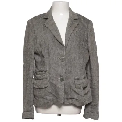 Blazer (Gray) from Eddie Bauer Cotton, Linen