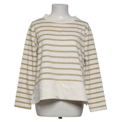 T-shirt à manches longues (Beige, Blanc) de Reset