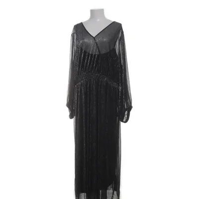 Maxi dress (Black, Silver) from s.Oliver Viscose