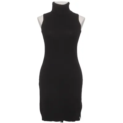 Rollkragenkleid (Schwarz) von Saks Fifth Avenue Kaschmir, Wolle