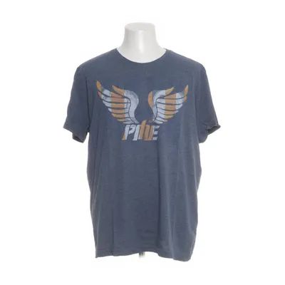 T-shirt (Blauw) van PME Legend Katoen, Polyester