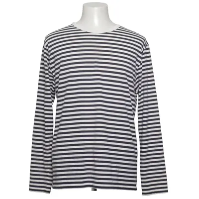 Långärmad t-shirt (Svart, Vit) från Nanamica Bomull, Polyester