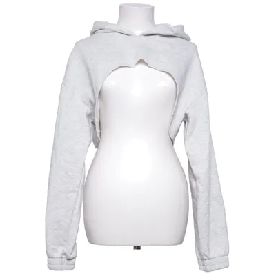 Hoodie (Gray) from Gina Tricot Cotton, Polyester