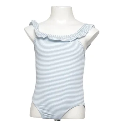 Maillot de bain une pièce (Bleu, Blanc) de KappAhl Élasthane, Polyamide, Polyester