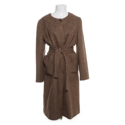 Manteau (Marron) de Ottod'Ame Acrylique, Polyester, Laine, Viscose