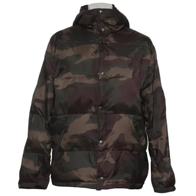 Winterjas (Groen, Bruin, Zwart) van Coach Dons, Veer, Leer, Polyester