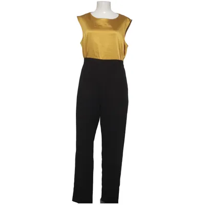 Jumpsuit (Yellow, Black) from Closet London Elastane, Polyester