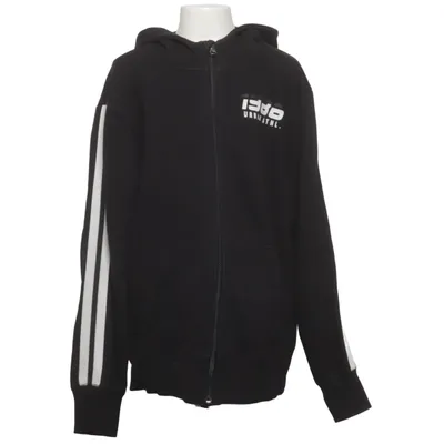 Sweat à capuche (Noir, Blanc) de Red & Blue Coton, Polyester