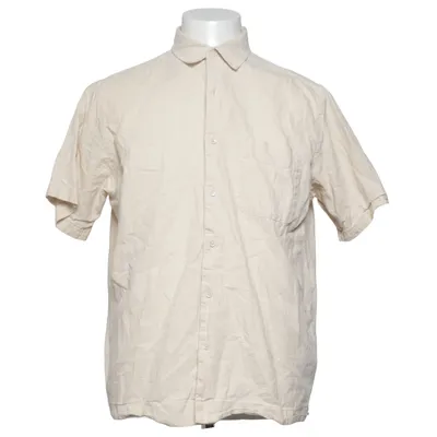 Korte mouwen shirt (Beige) van Vailent Katoen, Linnen