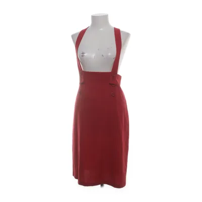 Dungaree dress (Red) from Avenue Nylon