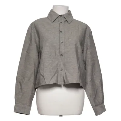 Skjorte (Grå) fra Zara Bomuld, Linned