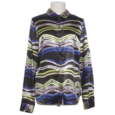 Blouse (Noir, Multicolore) de Manoukian Élasthane, Polyester