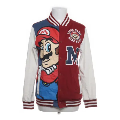 Collegejacka (Vit, Flerfärgad) från Super Mario