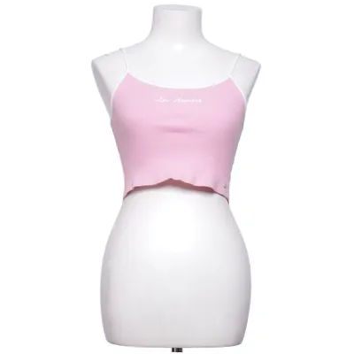 Crop top (Rosa, Vit) från Pacific Republic