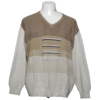 Pullover (Beige, Grau, Braun) von Breidhof Acryl, Baumwolle