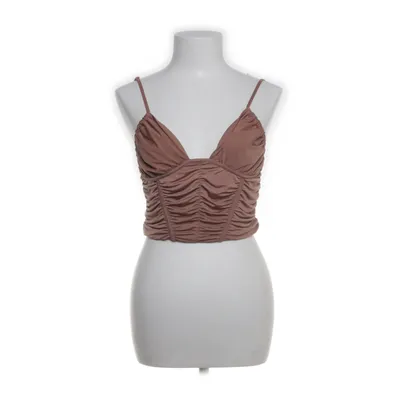Crop top (Roze, Beige) van Pull & Bear Elastaan, Polyester