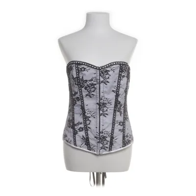 Korsett (Svart, Vit) från Alcatraz Elastan, Polyester