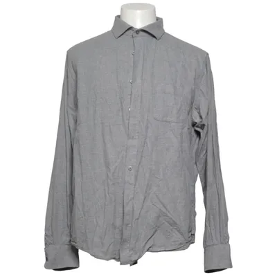 Shirt (Grijs) van Bruun & Stengade Katoen