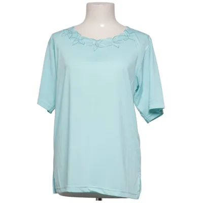 T-shirt (Bleu) de Lucky Polyester, Viscose