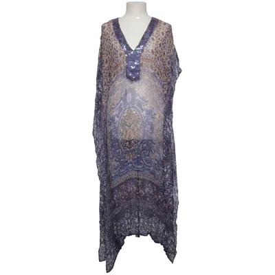 Caftan (Bleu, Multicolore) de Miss Tunica Viscose