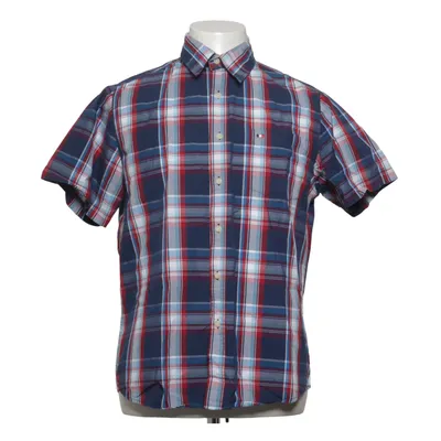 Chemise à manches courtes (Bleu, Rouge, Blanc) de Carl William Coton