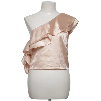 Top (One Shoulder Frill Top) fra Qontrast Polyester
