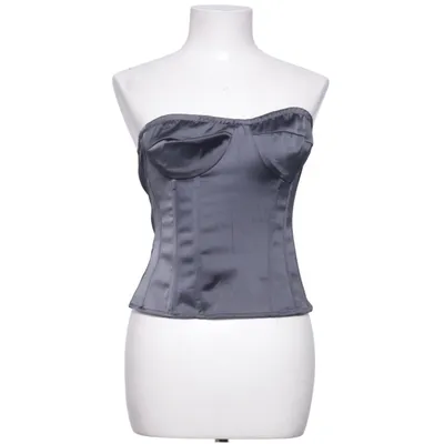 Korsett (Grau) von PrettyLittleThing Elasthan, Polyester