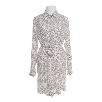 Shirt dress (White, Brown) from Foresta Bella Viscose