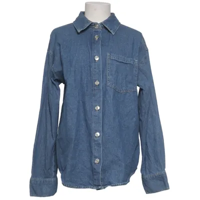 Denim shirt (Blue) from NA-KD Cotton