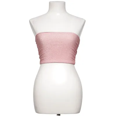 Tubtopp (Rosa) från Terranova Elastan, Metallfiber, Polyester
