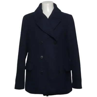 Cabanjacke (Blau) von Strömberg Polyester, Wolle