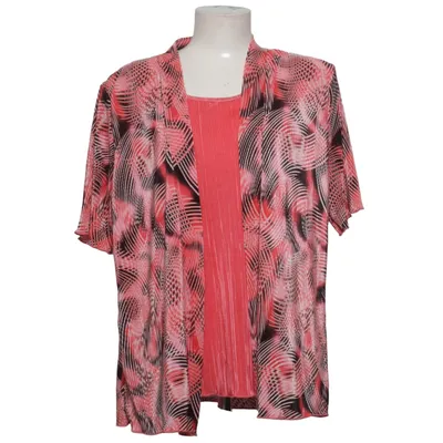 Blus (Röd, Svart, Rosa) från Bassini Polyester
