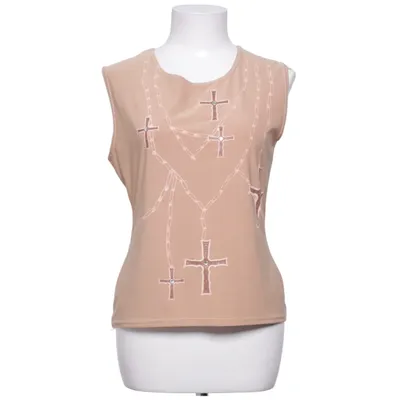 Débardeur (Beige) de Repeat Élasthane, Polyester