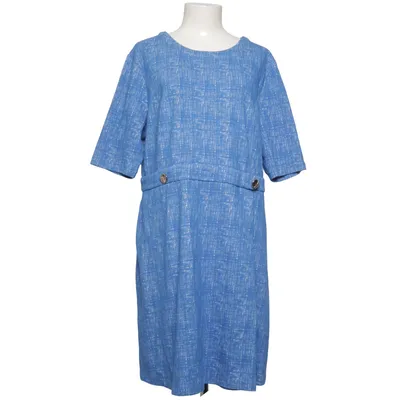 Robe (Bleu, Blanc) de Joanie Coton, Élasthane, Polyester