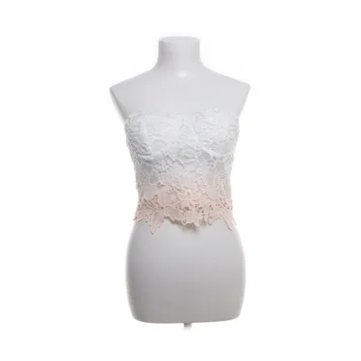Tube Top (Weiß, Orange) von Tally Weijl Polyester