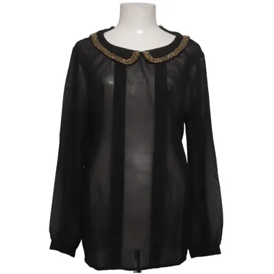 Blouse (Black) from Front Page Polyester