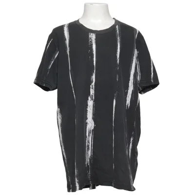 T-shirt (Wit, Grijs) van Smog Katoen, Polyester