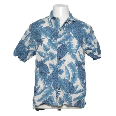 Short sleeve shirt (Blue, White) from Nudie Jeans Lyocell